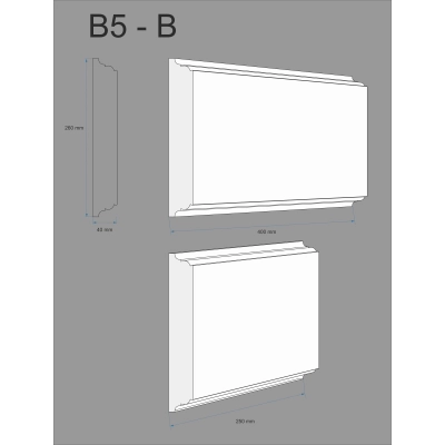 <b>100 Sets</b>  Bossenecken mit Putz <b>B5-B Putz</b> XPS
